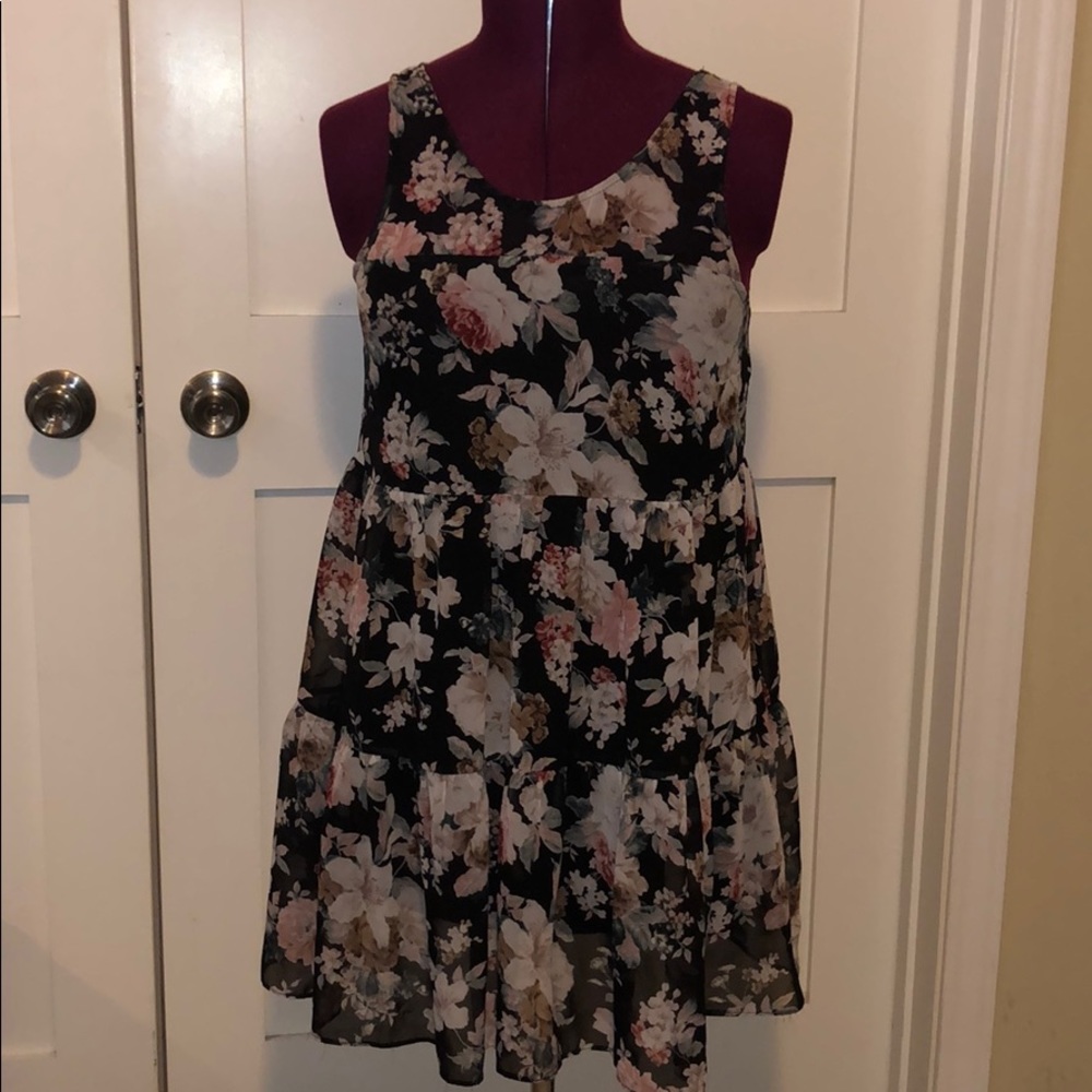 Floral Babydoll Dress